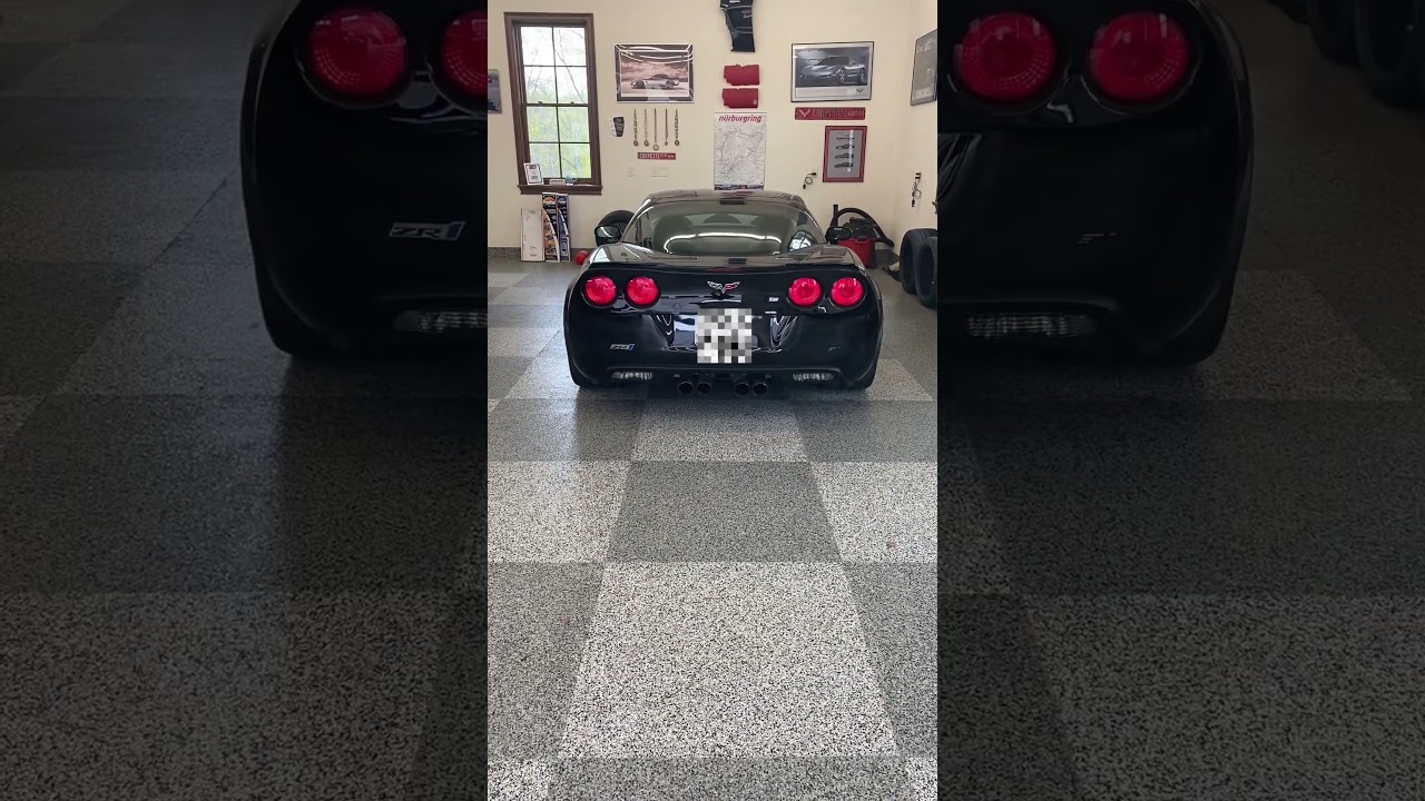 C6 ZR1 Cold Start #corvette #zr1 #car #bluedevil #c6zr1