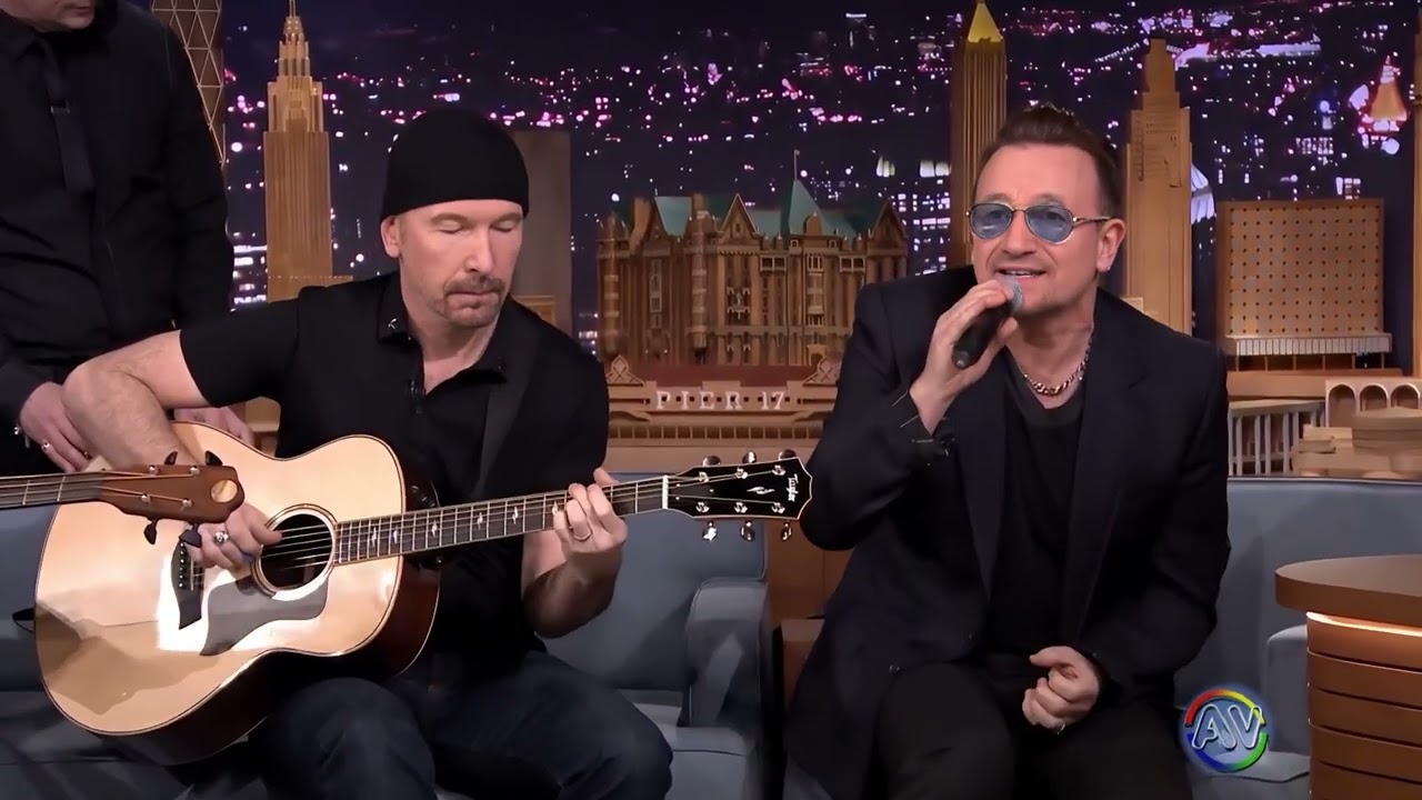 U2 - Ordinary Love (Live on The Tonight Show)