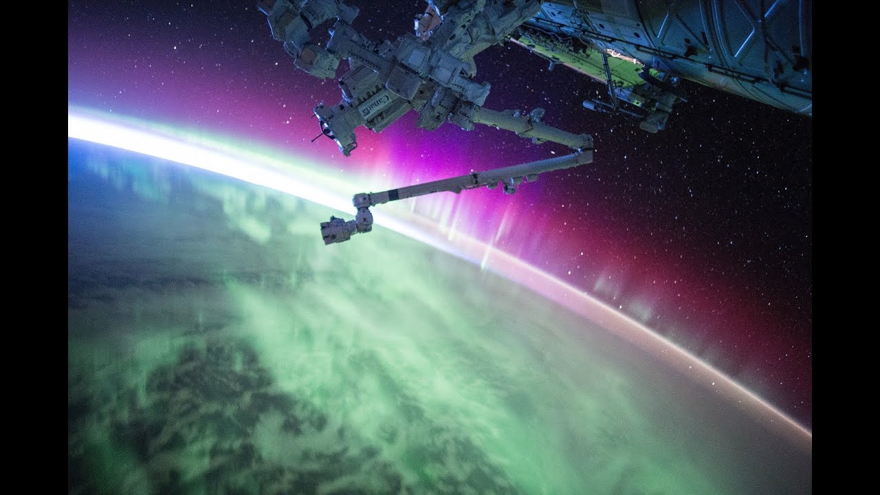 ISS . L&rsquo;&oelig;il de la station spatiale