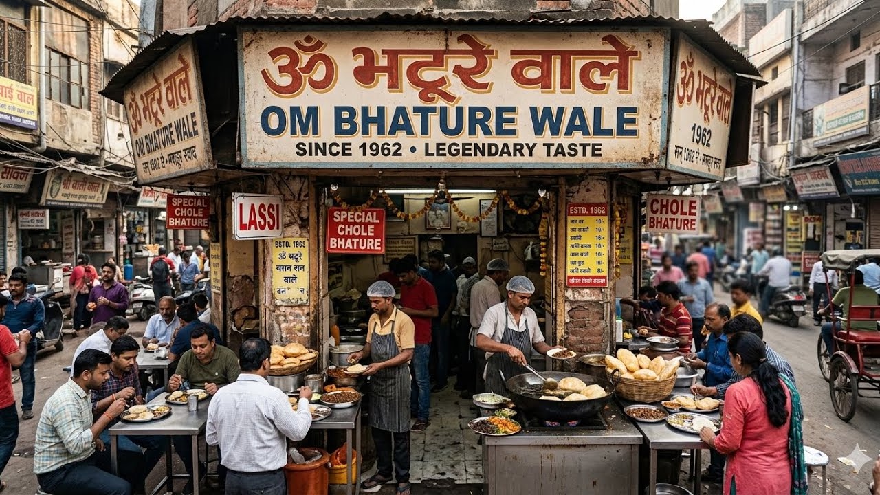 OM Bhature Wale | The Journey of Om Bhature Wale| From Struggles to Success |mine personal favourite
