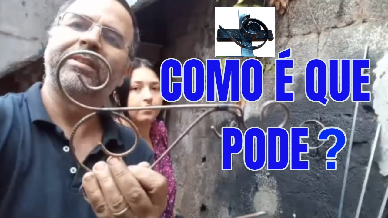 DICA DE SERRALHERIA  Desenho de ARABESCO Para Deixar Top Suas Peças de SERRALHERIA