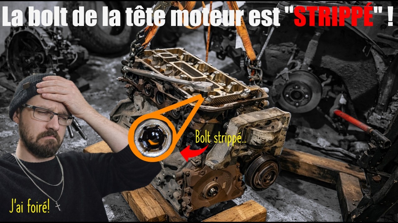 Bolt Strippé? Dit Moi Pas Que Je Suis Pris Avec Le Moteur Du Mazda!