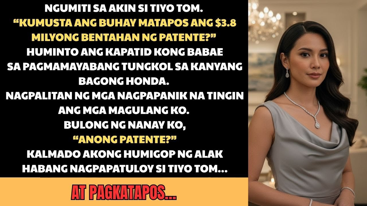 Sa Kaarawan ni Mama, Binanggit ni Uncle Tom ang $3.8M na Bentahan ng Patent Ko—Biglang Tahimik Lahat