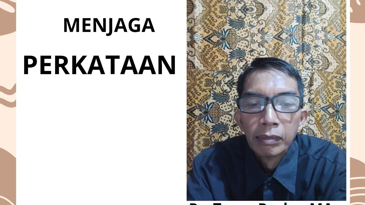 Ps. Togar Purba, STh, MA sedang live sekarang!