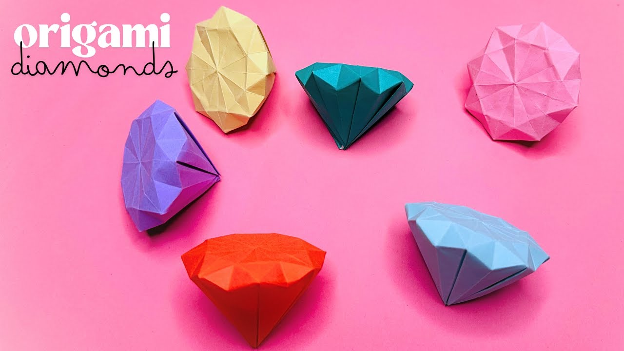 Origami Diamonds