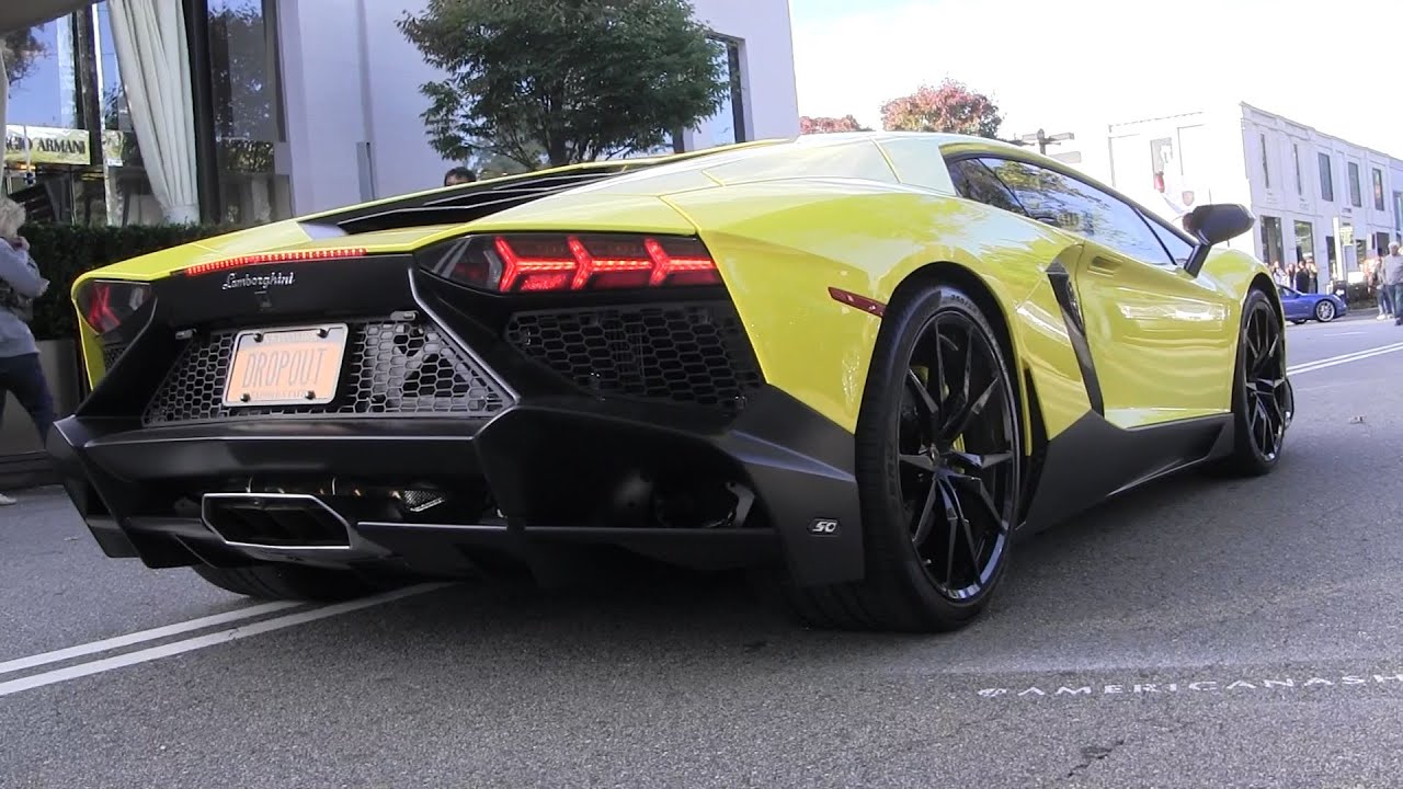 Lamborghini Aventador LP 720-4 50° Anniversario Revs
