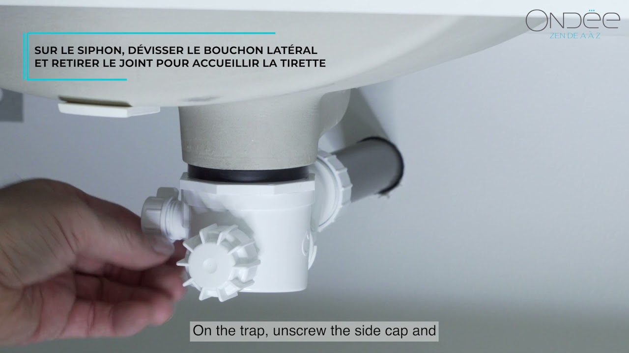 👉  [Tutoriel] Comment changer ou installer un siphon de lavabo extra-plat