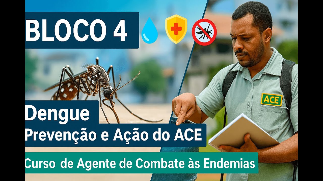 Dengue: Ciclo do Mosquito, Sintomas, Prevenção e Papel do Agente de Combate às Endemias