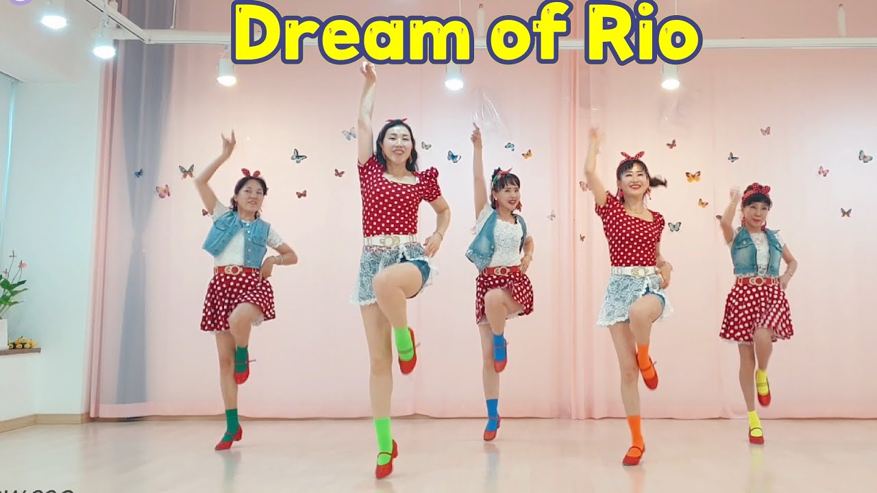 [예주쌤라인댄스] Dream of Rio Line Dance 드림 오브 리오 초급 라인댄스 