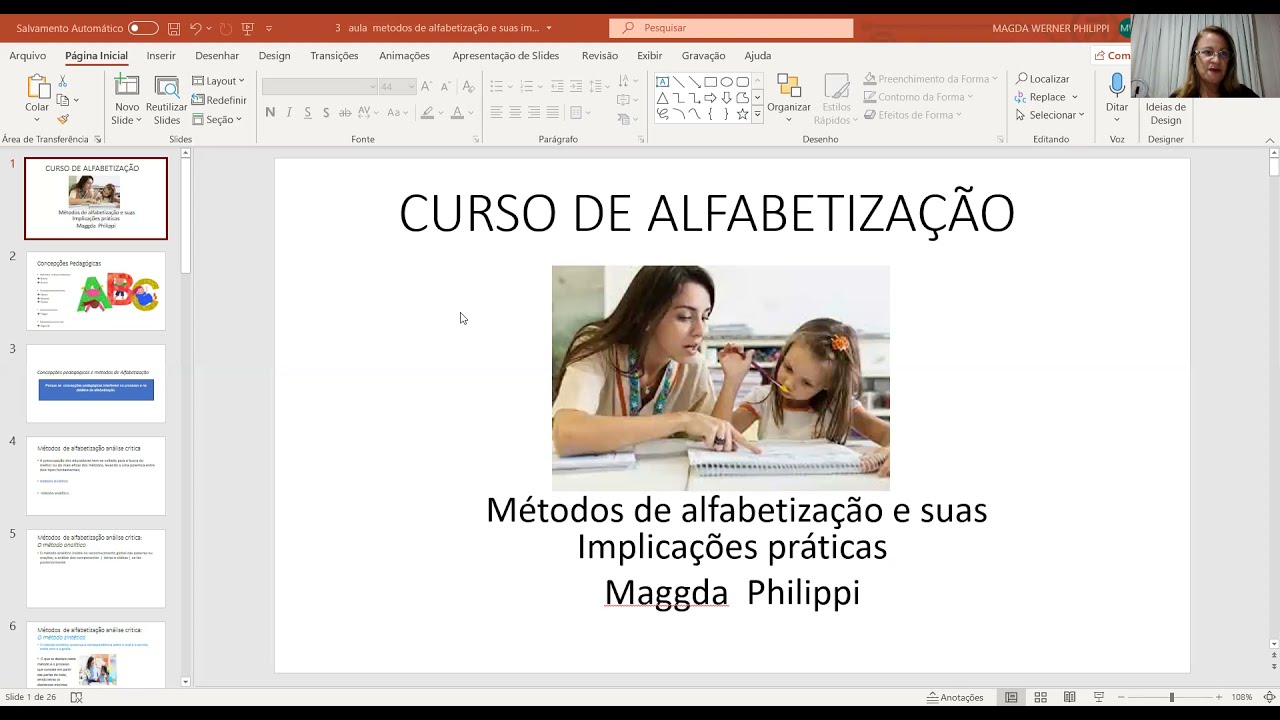 Método Analítico e Sintético  de alfabetização e suas implicações práticas