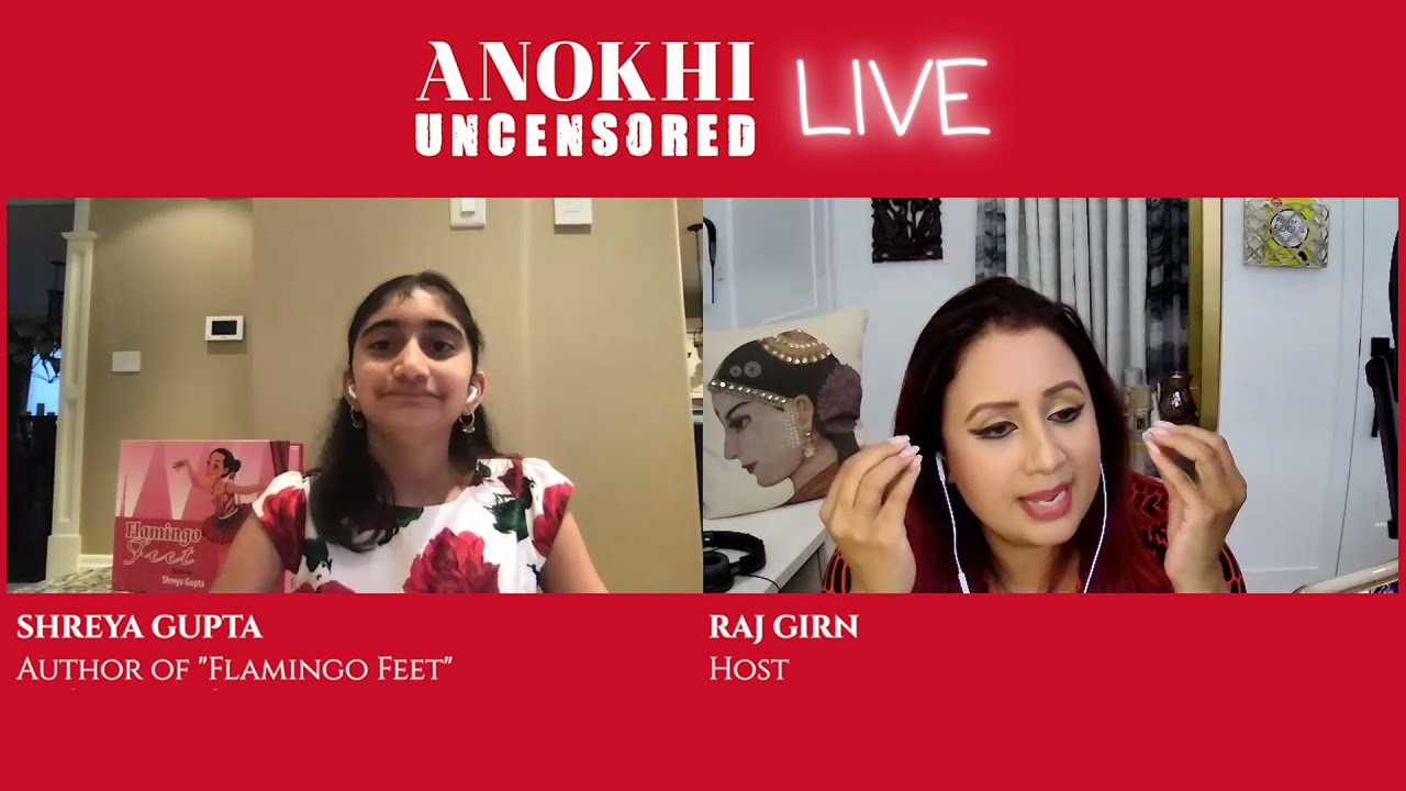 Live Chat With Guest Shreya Gupta, Author Of 'Flamingo Feet'