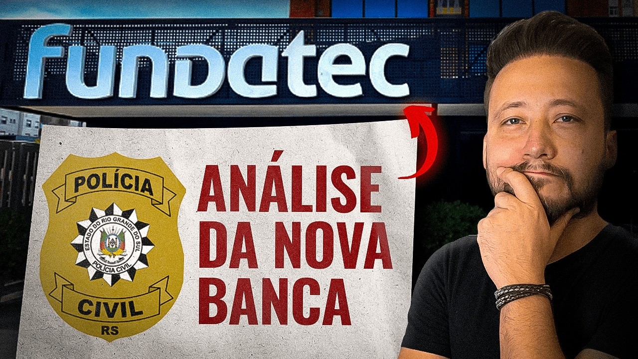 Análise da banca FUNDATEC (PC-RS 2025)