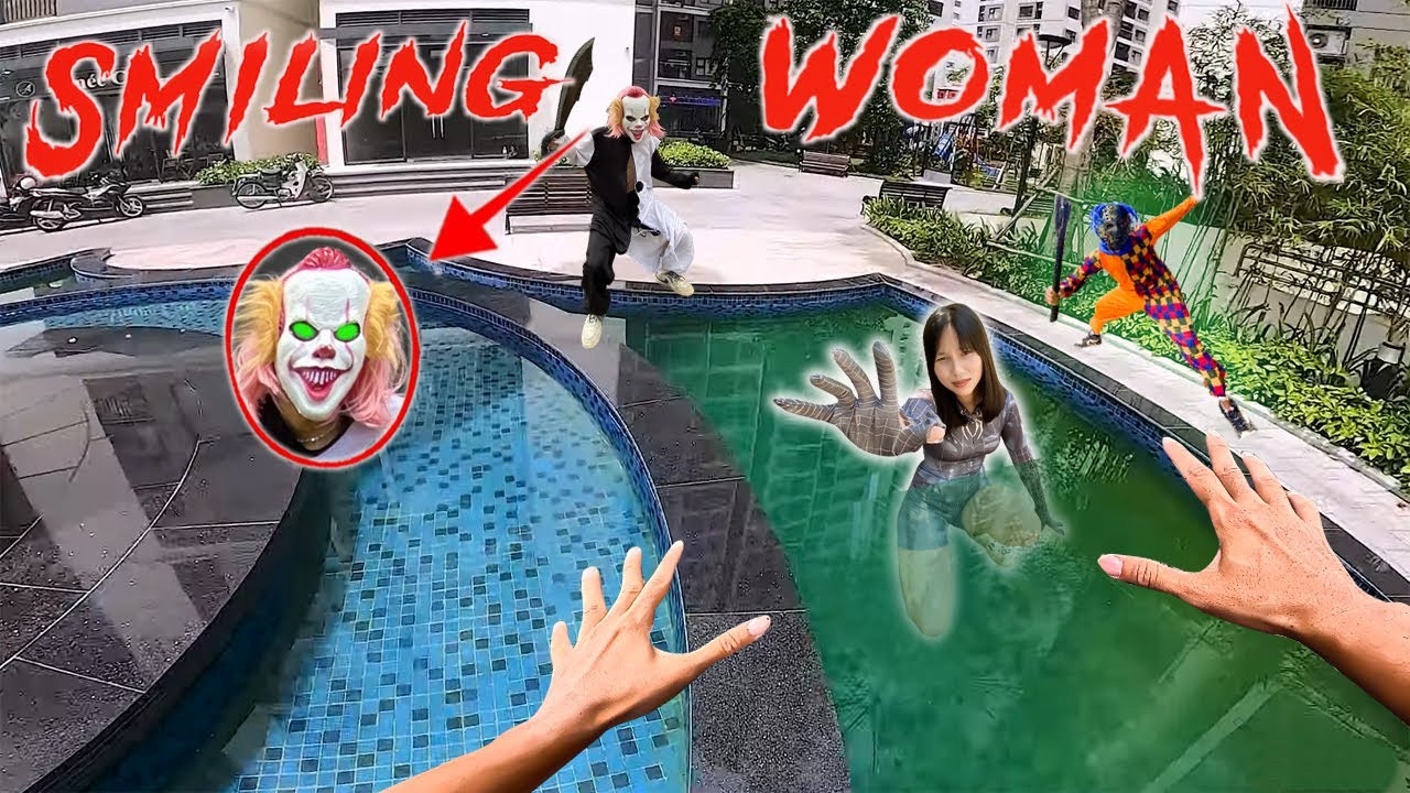 ESCAPING SMILING WOMAN REAL LIFE 17.0 | | Parkour POV Horror Film