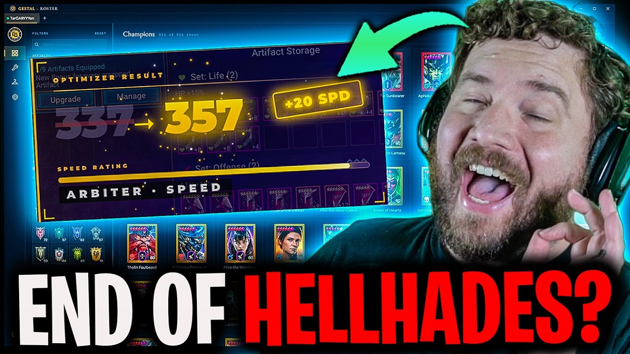 Это конец для HellHades Optimizer? Этот НОВЫЙ инструмент для работы с RAID просто ПОТРЯСАЮЩИЙ! Пе...