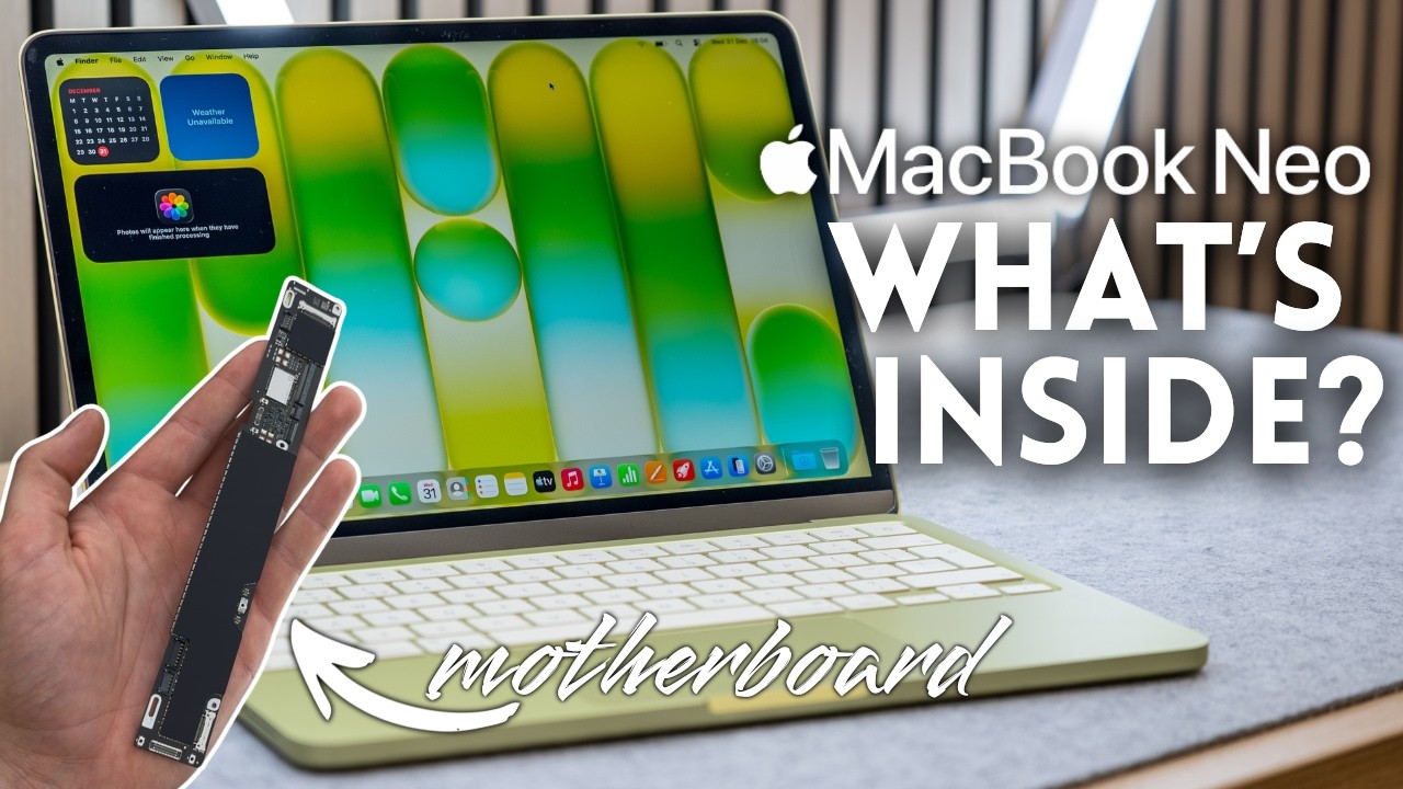 What's Inside the 2026 MacBook Neo? Teardown