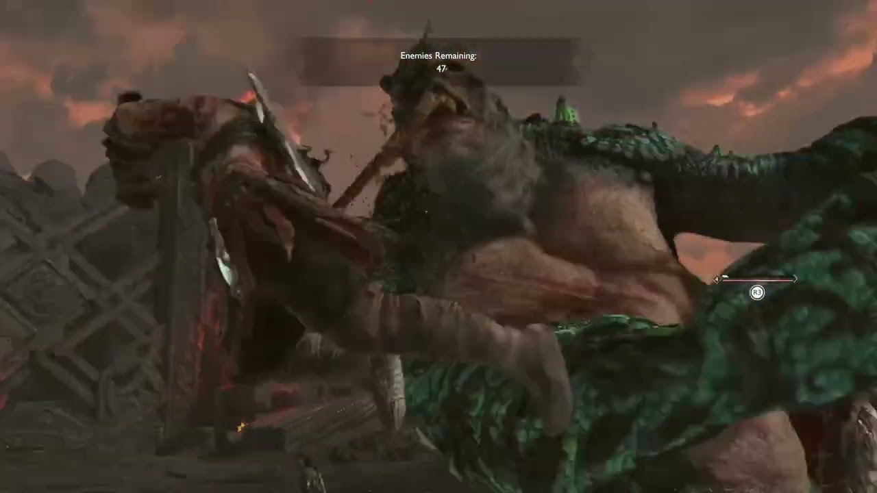 God of War – Muspelheim 100 Enemies Trial PC Gameplay