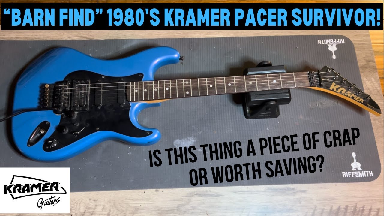 Barn Find 1980's Kramer Pacer Survivor Given To Me .. Is This Thing A Piece Of Crap Or Worth Saving?