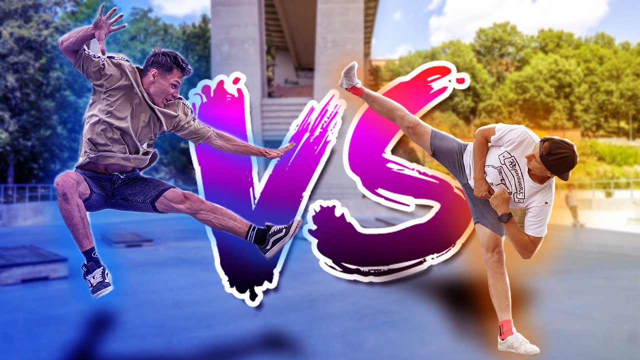 PARKOUR HORSE CHALLENGE #4 | VOVA VS HAŠA