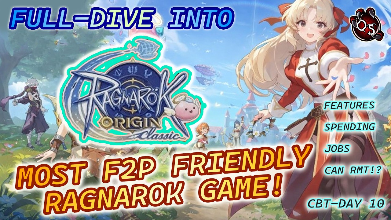 DIVE INTO THE MOST F2P FRIENDLY VERSION OF RAGNAROK GAME! RAGNAROK ORIGIN CLASSIC - CRAZY