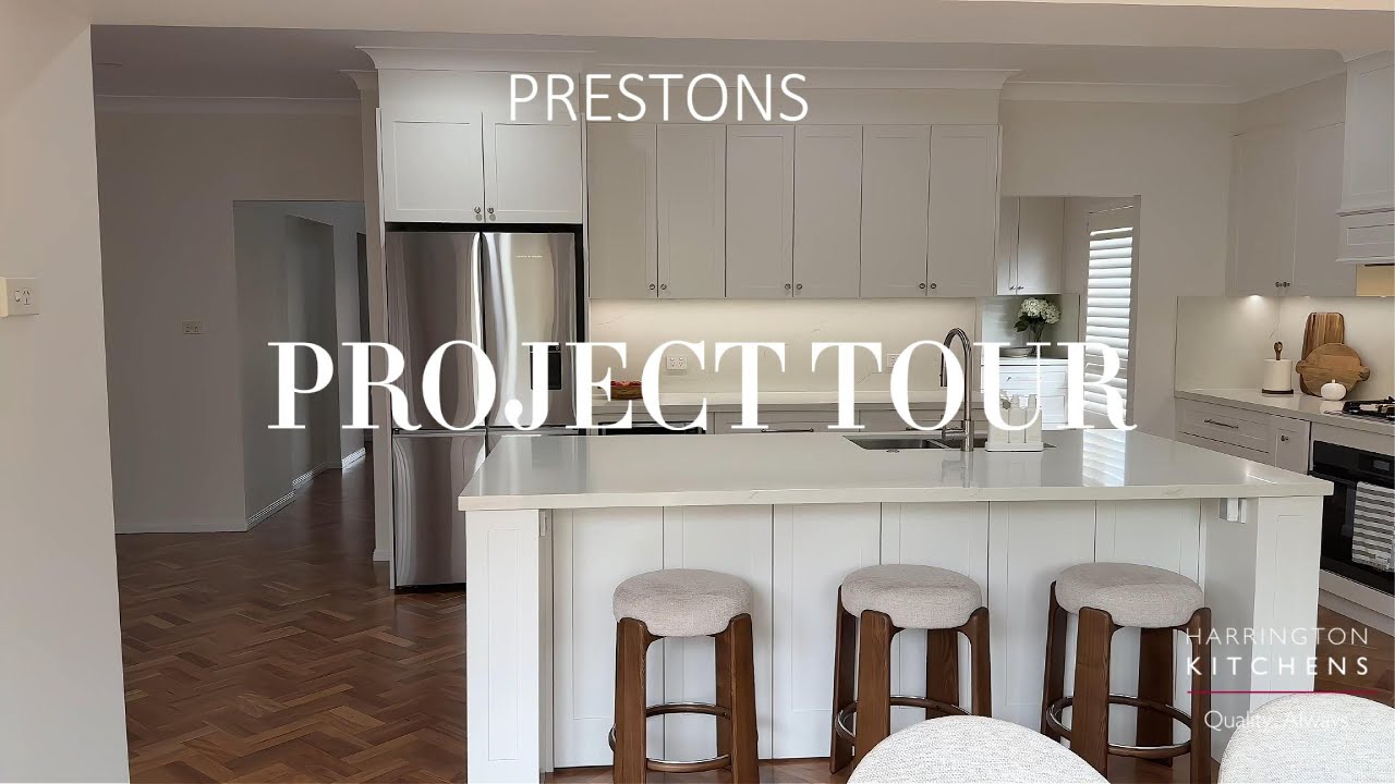 Prestons Project Tour | Harrington Kitchens