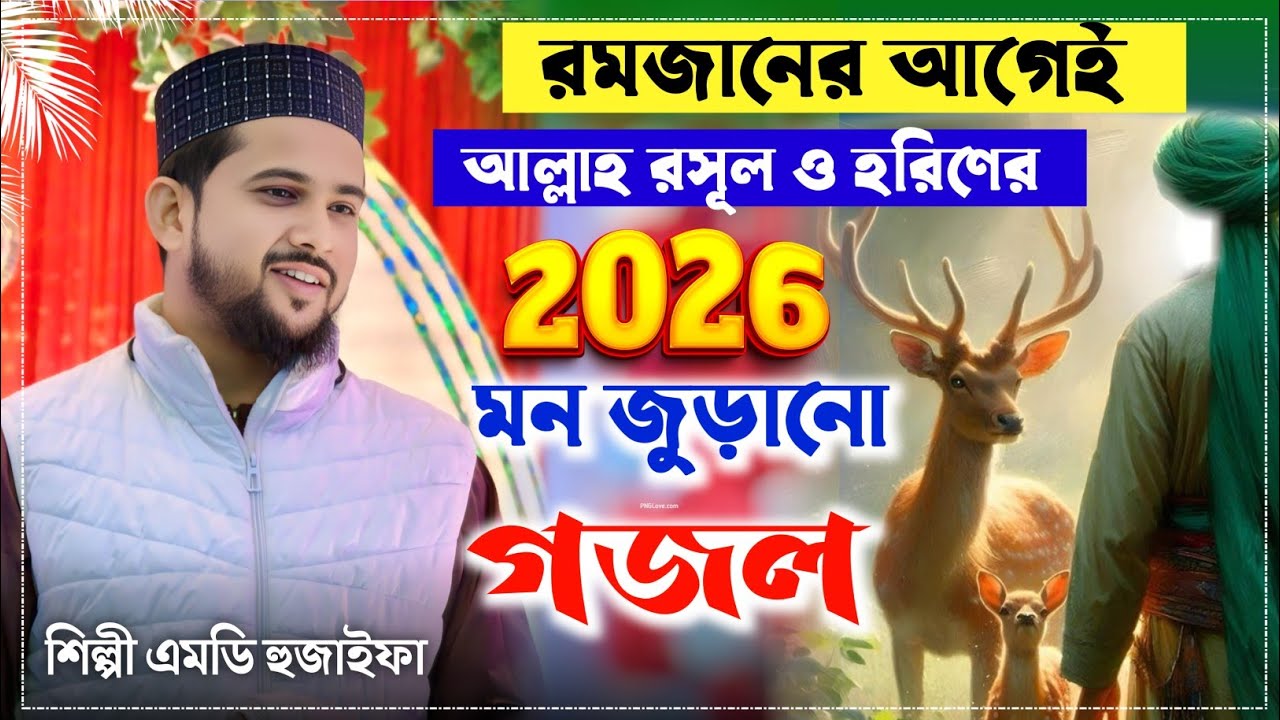 2026 রমজান মাসে স্পেশাল গজল | এমডি হুযাইফা গজল | Romjan Gojol | Bangla Gojol | Islamic Naat | BM 