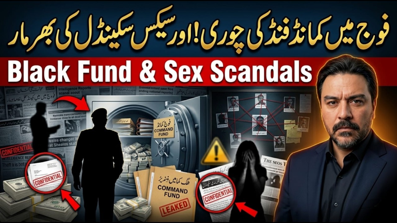 Pakistan Army Black Fund aur Sex Scandals EXPOSED