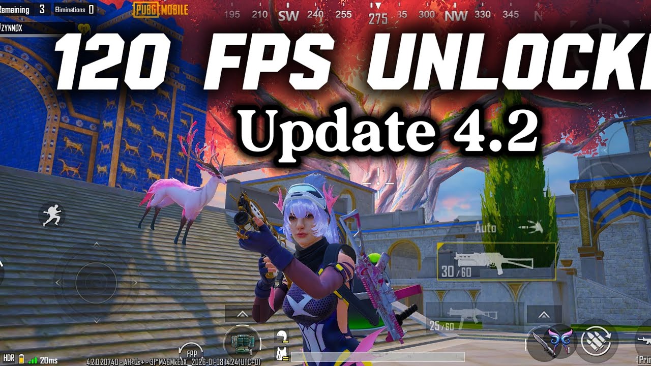 PUBG Mobile 120 FPS Unlock Ka Asaan Tarika 😱🔥 #120FPS #PUBGMOBILE #UltraFPS