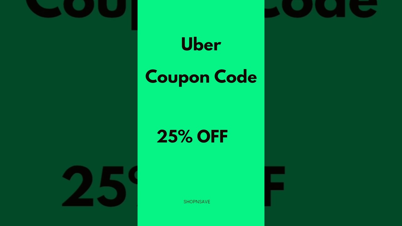 Uber Coupon Code #promocode #discountcode #offers #coupon