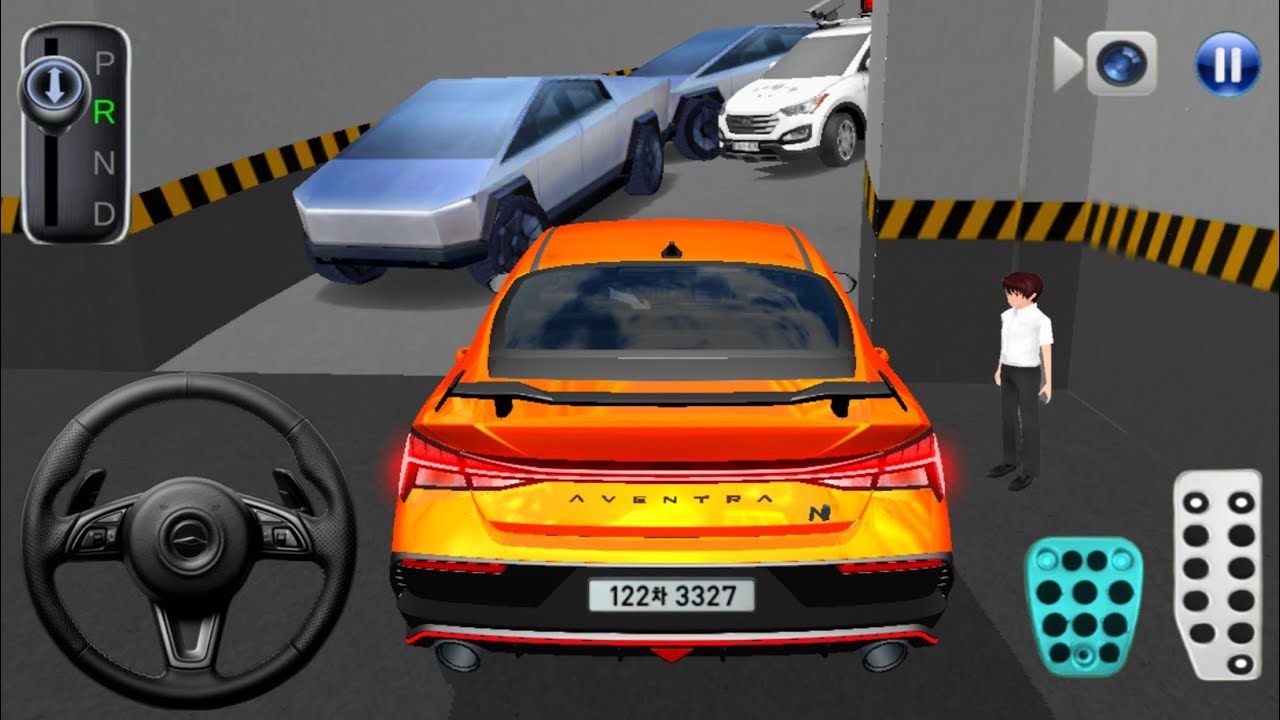 New AVENTRA Car Parking Garage - 3d Driving Class android game || Car Game #gameplay #cargame
