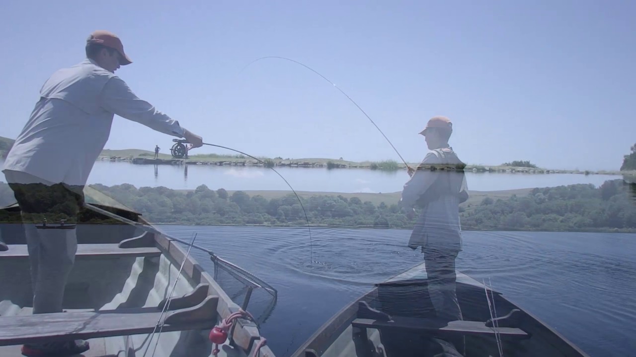 Pêche à la Mouche au Lac de Veirières dans le Cantal.