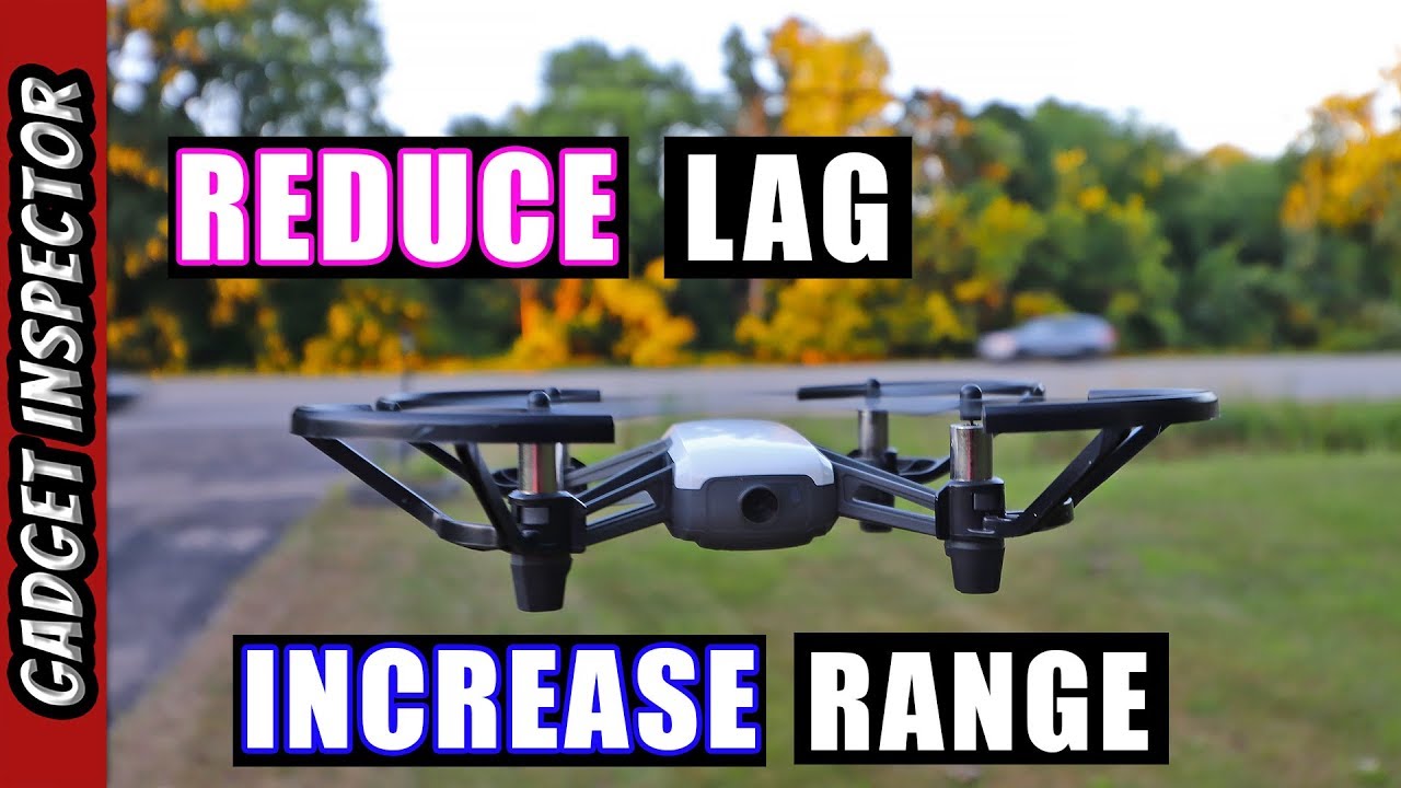 DJI Tello с повторителем Wi-Fi Xiaomi Mi | Как уменьшить задержку видео и пропуск кадров