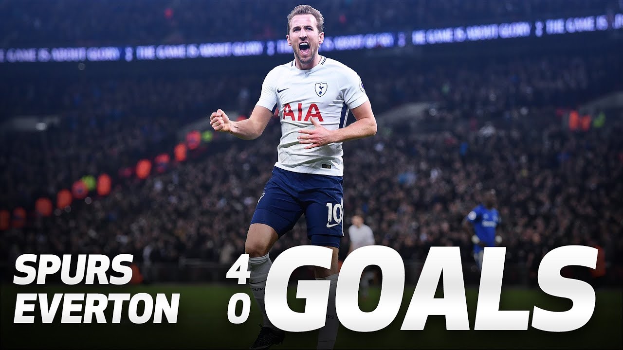 GOALS: Spurs 4-0 Everton