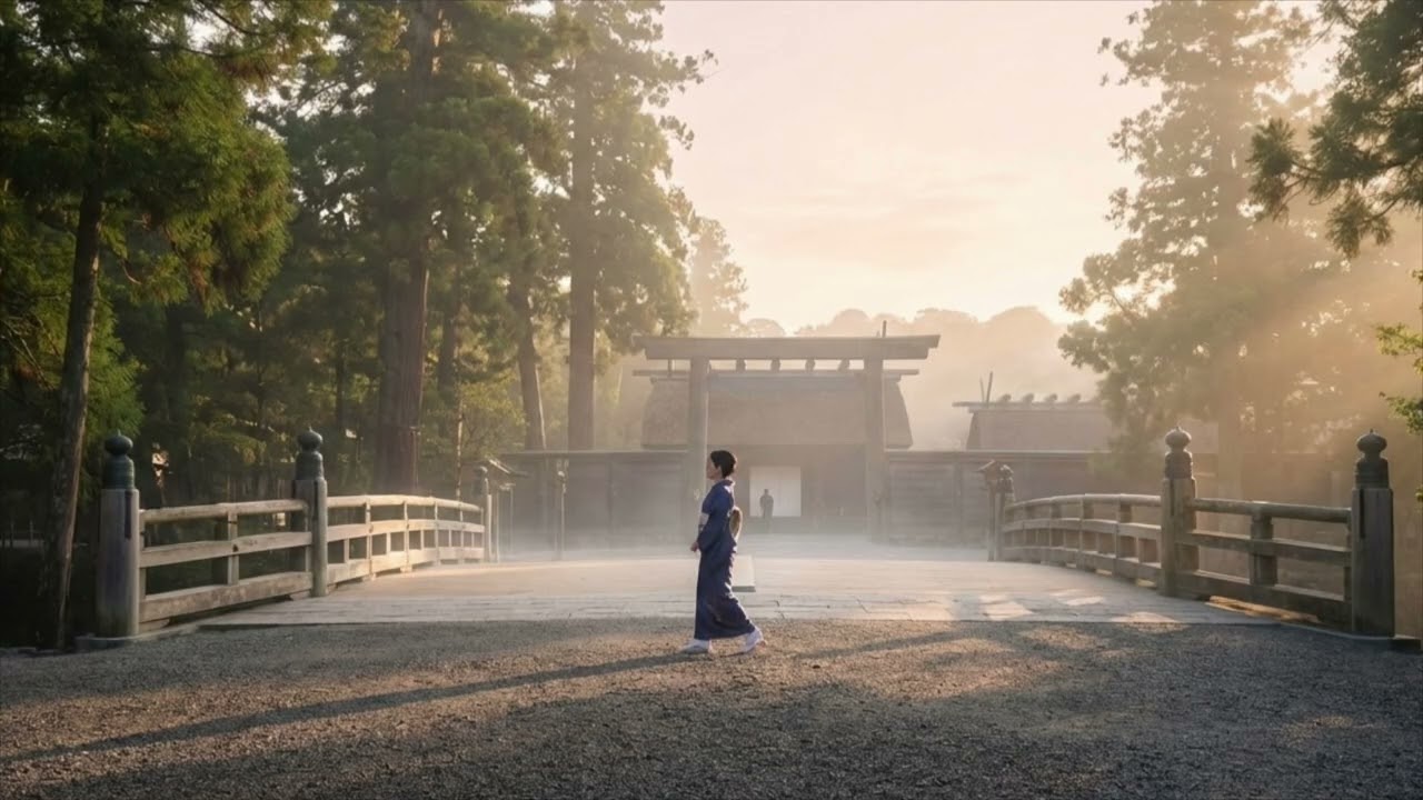 伊勢神宮の神秘的な空間｜心を静める和風BGM・作業用・瞑想用