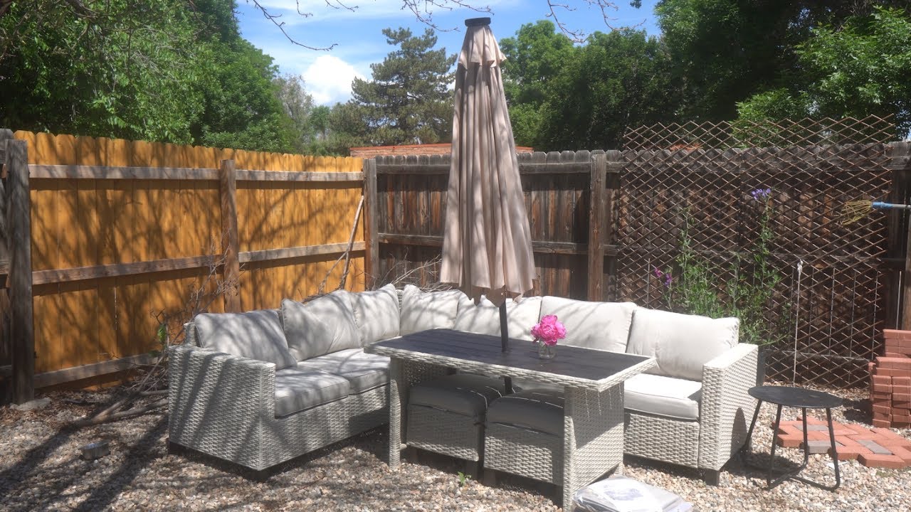 Patio Furniture Christening Sesh, Bird Watching ( You Know 33 Year Old Person Things)