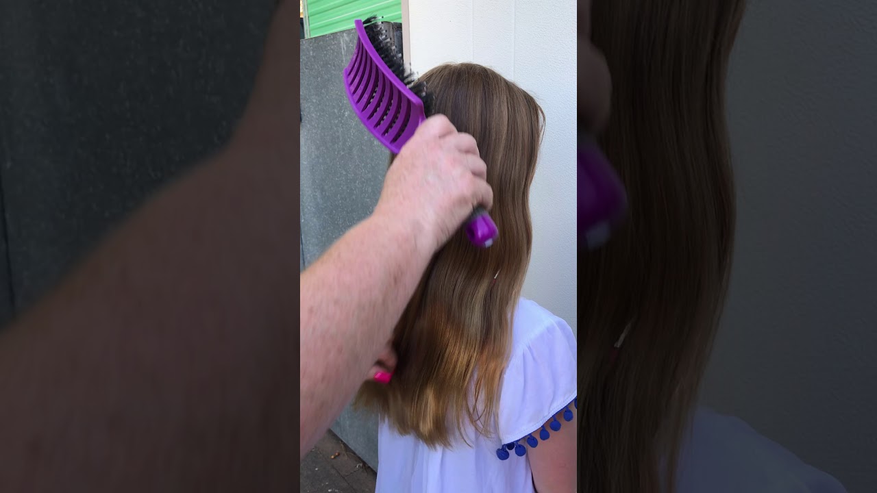 Happy Hair Brush - Long Hair - Lots of Tangles