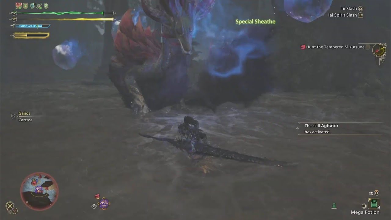 The easiest 8 Star Monster - Tempered 8 star Mizutsune | Monster Hunter Wilds
