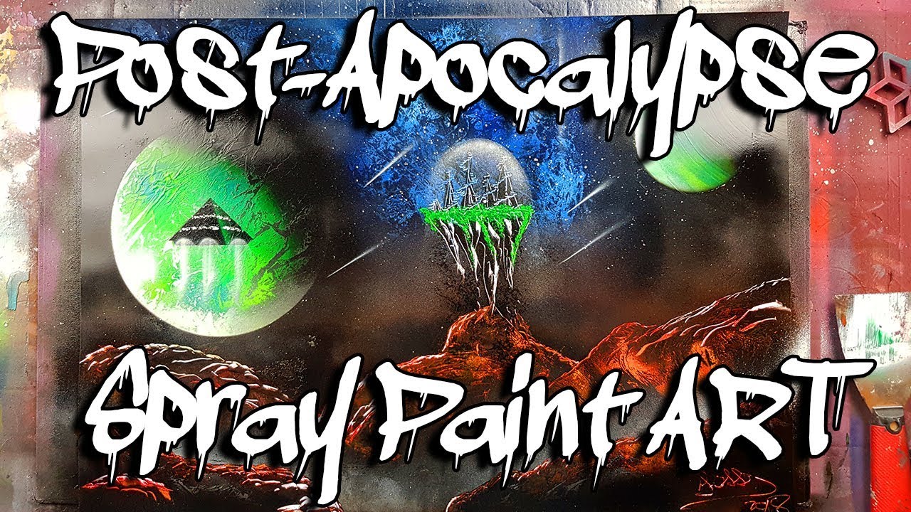 POST-APOCALYPSE SPRAY PAINT ART en Français 🎨