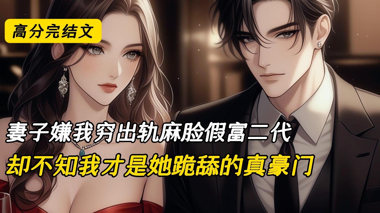 老婆出轨逼我净身出户，还笑我是无业游民。她不知道，那个她跪舔的“旭峰少东家”，是个欠一个亿贷款的私生子#小说 #爽文 #二次元#一口气看完