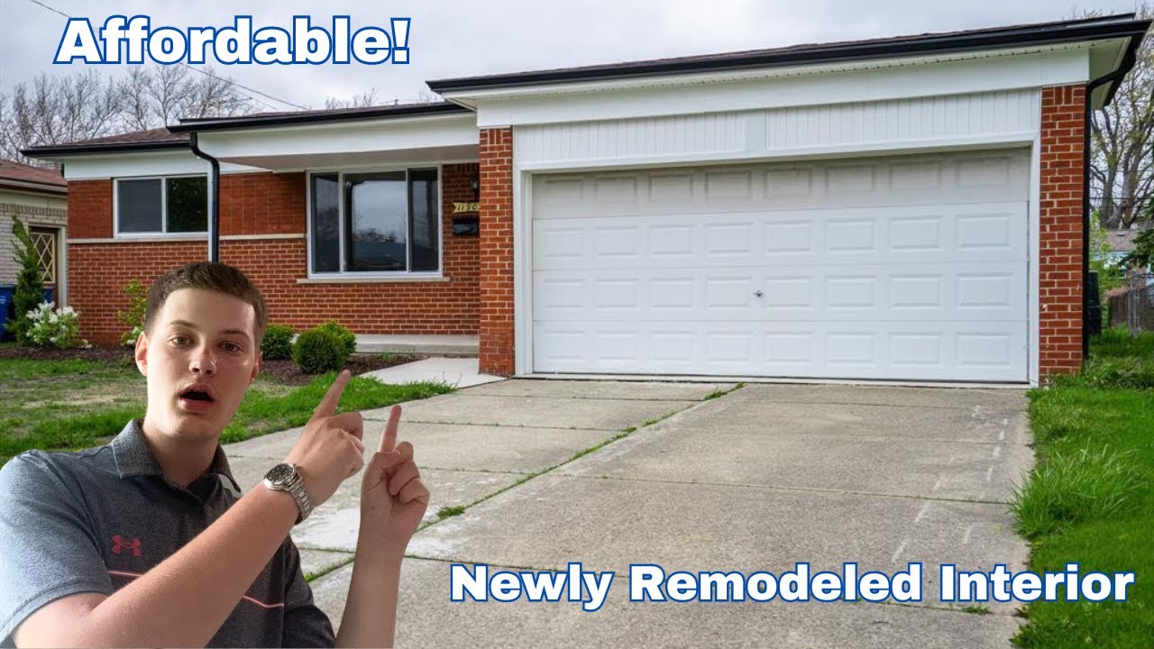 Inside Beautiful Warren Michigan Newly Remodeled Home for Cheap