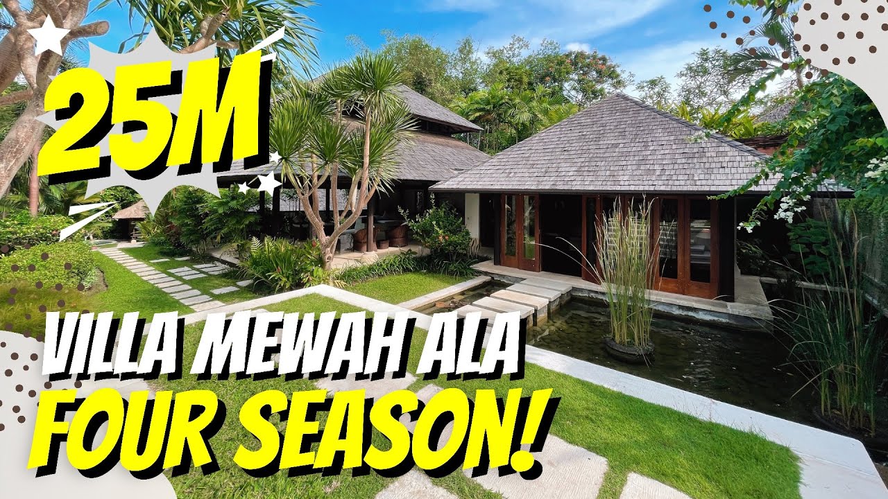 VILLA MEWAH DI BALI ALA FOUR SEASON!!!!!! Villa Mewah 25 MILYAR di Pangi Gita @ Pererenan, Canggu