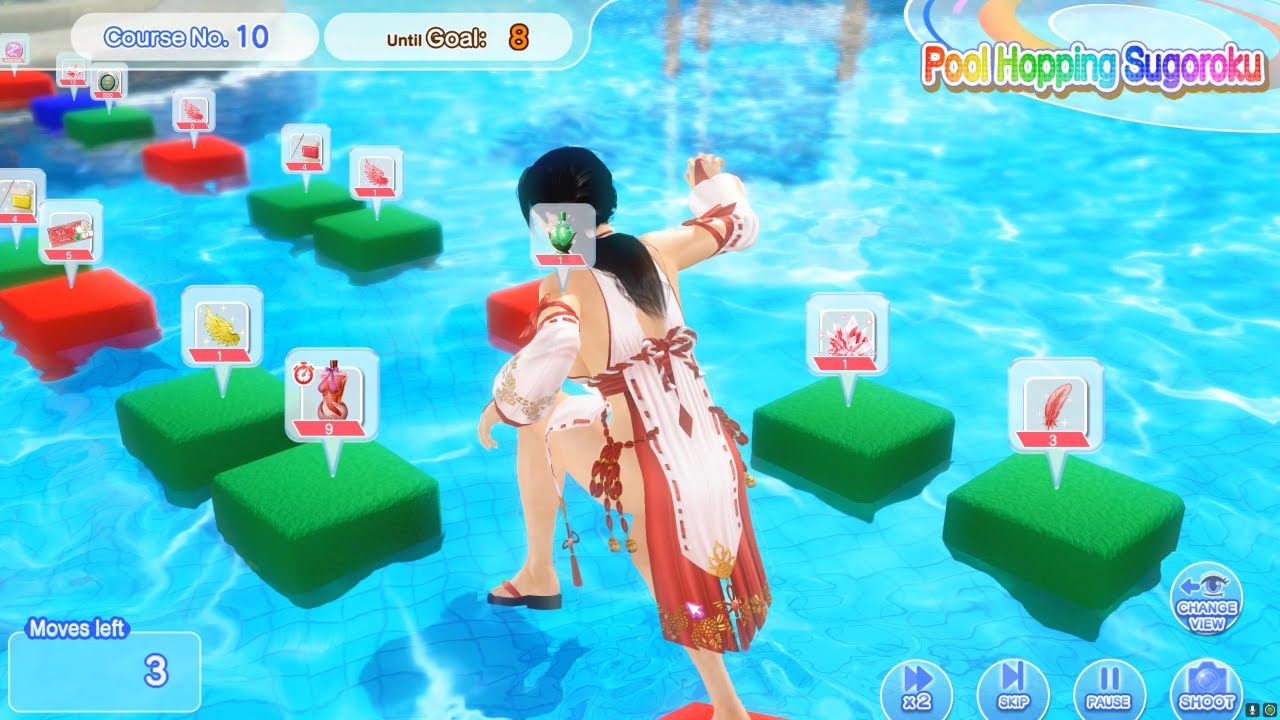 DoA Xtreme Venus Vacation Momiji Pool Hopping