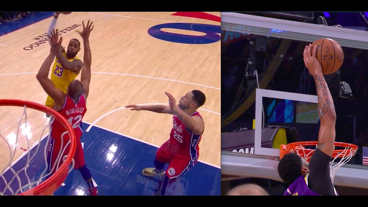 LeBron James to Anthony Davis