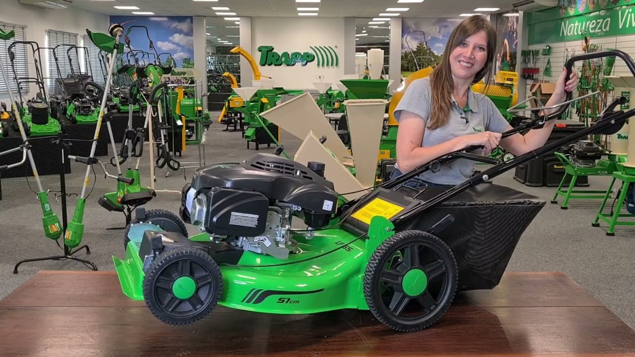 Cortador de Grama a Gasolina LF 55C-Escola Digital Trapp-EDT I TRAPP BRASIL