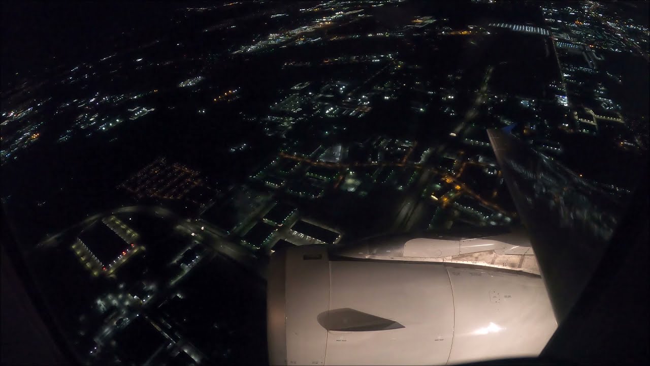 {HD} [FULL NIGHT FLIGHT] Houston (IAH) — Chicago (ORD) — United Airlines — Airbus A320-232 — N456UA