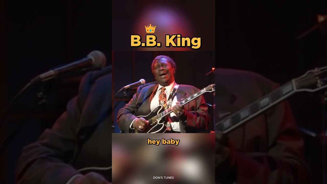 B.B. King - Amazing Slow Blues Guitar Solo
