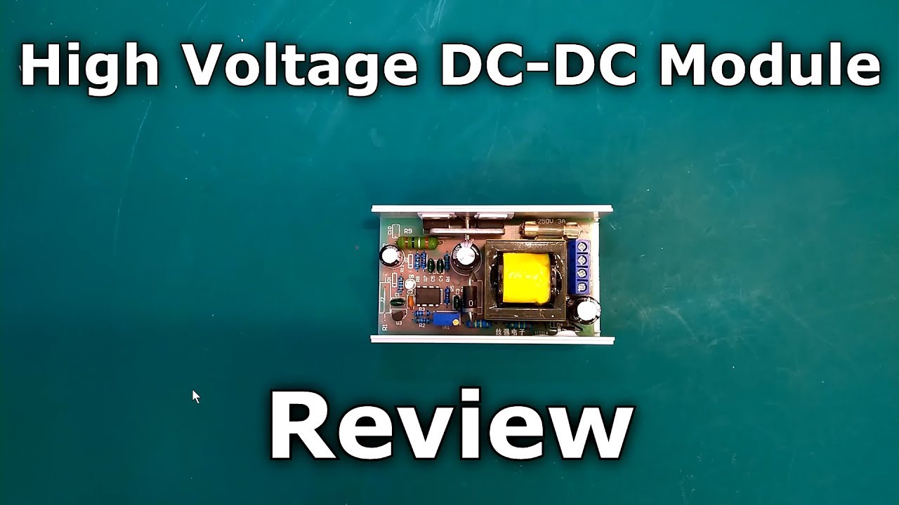 High Voltage (200-450V) DC-DC PSU Module $10 Ebay Review
