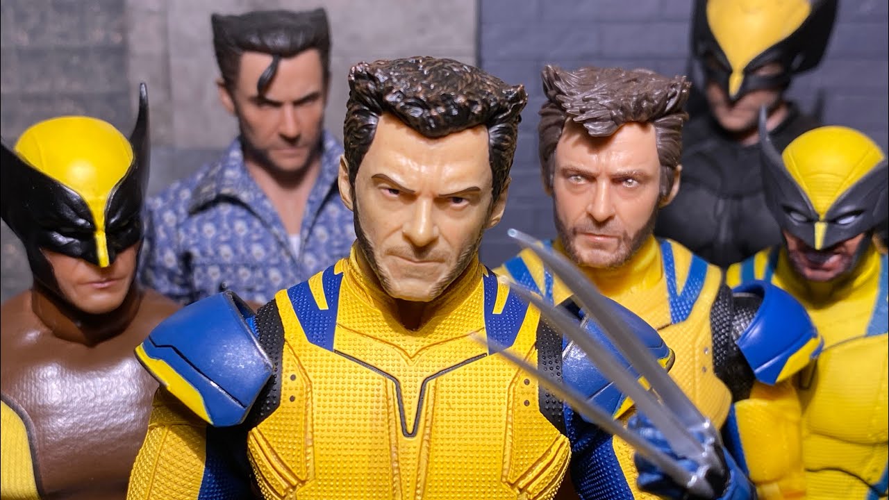 Фигурка Логана Росомахи из фильма «Дэдпул и Росомаха» от Mezcotoyz One:12 Collective @MezcoToyzLLC