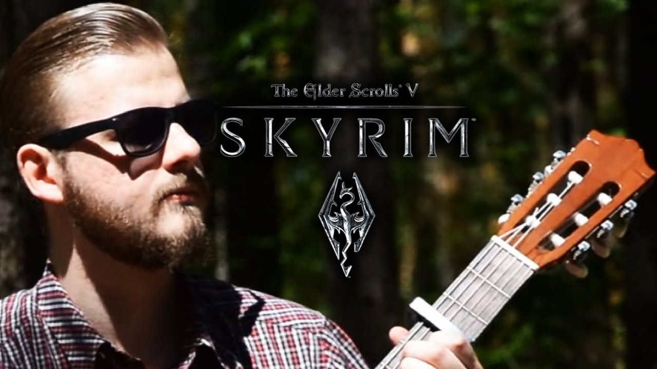 Skyrim - Dawn & Awake Solo Guitar Medley