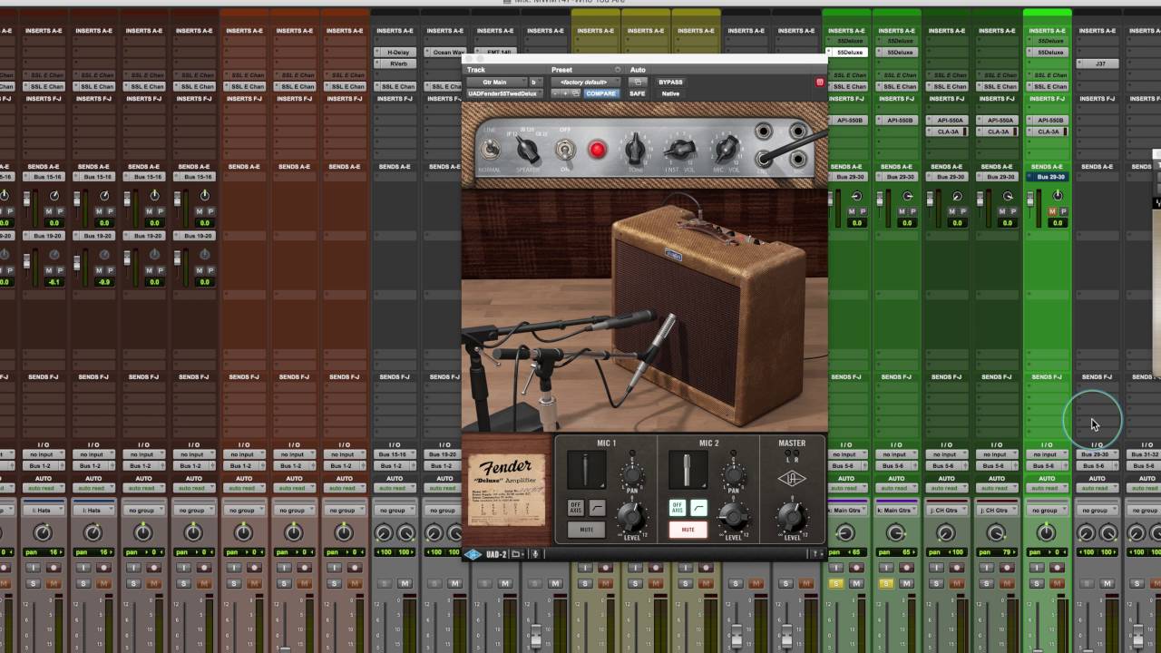 UA - Fender '55 Tweed Deluxe - Mixing With Mike Plugin of the Week