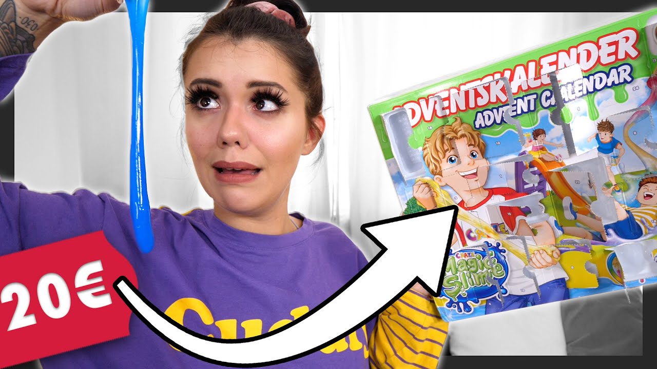 Ich teste einen Slime Adventskalender!